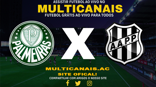 Assistir Palmeiras x Ponte Preta AO VIVO Online 16/03/2024
