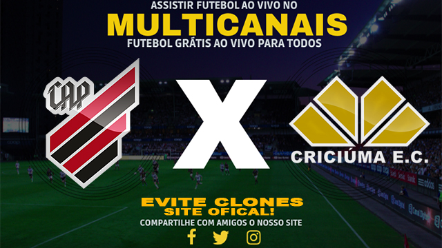 Assistir Athletico PR x Criciúma AO VIVO Online 13/06/2024