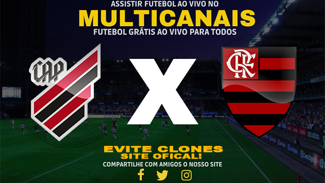 Assistir Athletico PR x Flamengo AO VIVO Online 16/06/2024
