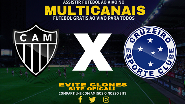 Assistir Atlético Mineiro x Cruzeiro AO VIVO Online 25/06/2024