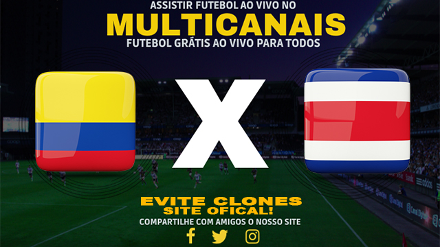 Assistir Colômbia X Costa Rica AO VIVO Online 28/06/2024