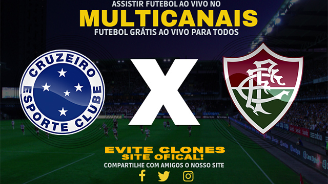 Assistir Cruzeiro x Fluminense AO VIVO Online 19/06/2024