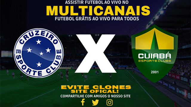 Assistir Cruzeiro x Cuiabá AO VIVO Online 13/06/2024