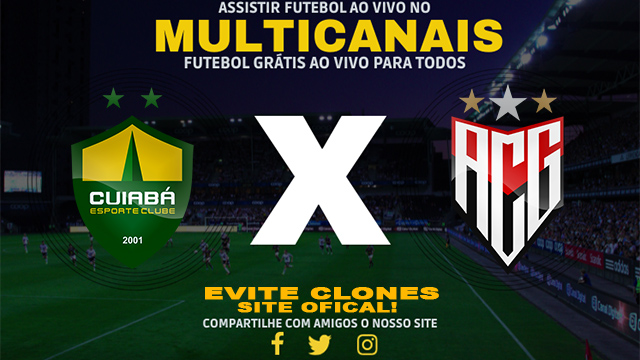 Assistir Cuiabá x Atlético GO AO VIVO Online 22/06/2024