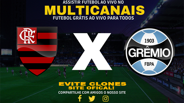 Assistir Flamengo x Grêmio AO VIVO Online 13/06/2024