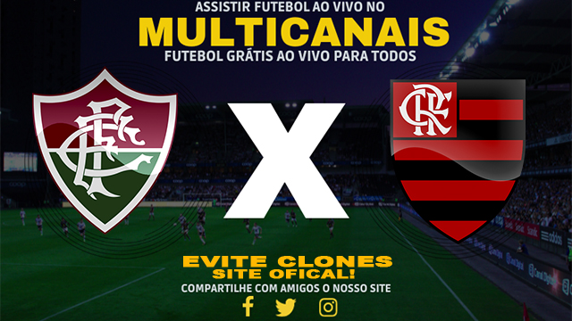 Assistir Fluminense x Flamengo AO VIVO Online 23/06/2024