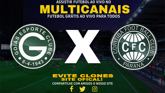 Assistir Goiás x Coritiba AO VIVO Online 16/06/2024