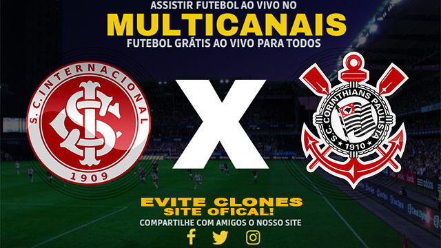 Assistir Internacional x Corinthians AO VIVO Online 19/06/2024