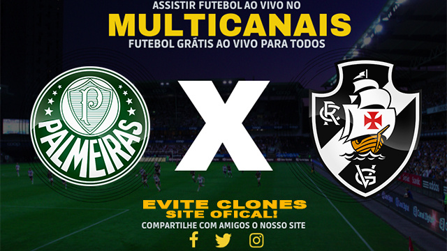 Assistir Palmeiras x Vasco AO VIVO Online 13/06/2024