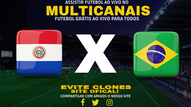 Assistir Paraguai x Brasil AO VIVO Online 28/06/2024
