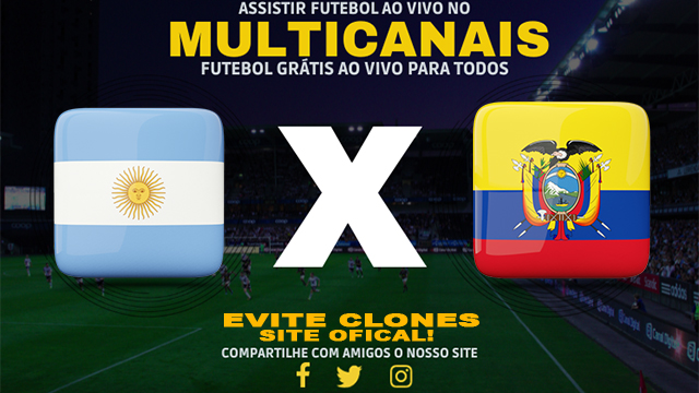 Assistir Argentina x Equador AO VIVO Online 04/07/2024