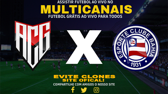 Assistir Atlético GO x Bahia ao vivo online HD Grátis 24/07/2024