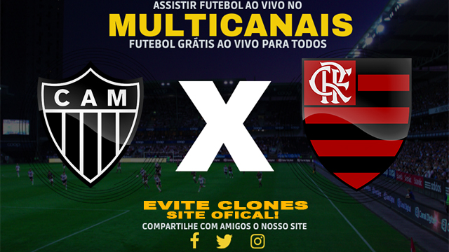 Assistir Atlético-MG x Flamengo AO VIVO Online 03/07/2024