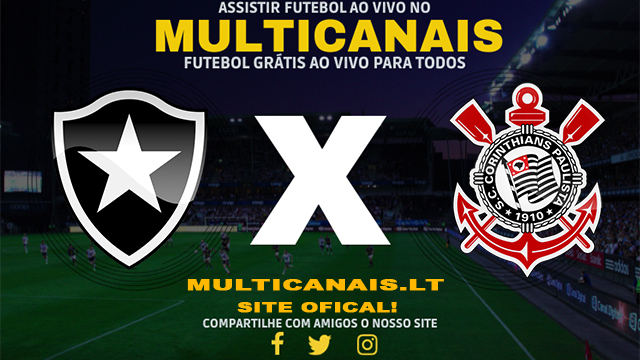 Assistir Botafogo x Corinthians AO VIVO Online 04/07/2024