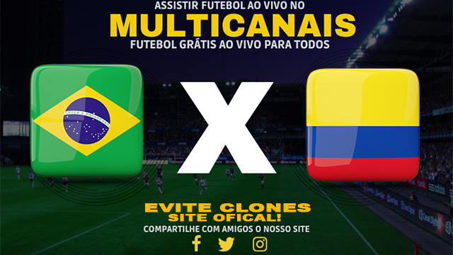 Assistir Brasil x Colômbia AO VIVO Online 02/07/2024