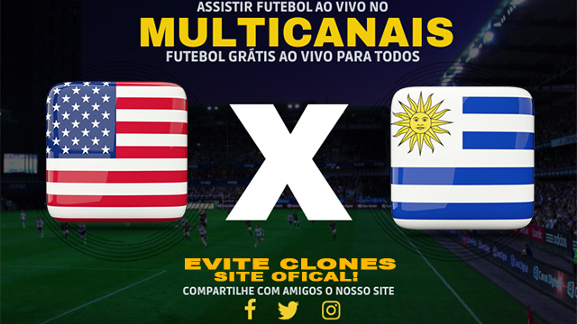 Assistir Estados Unidos x Uruguai AO VIVO Online 01/07/2024