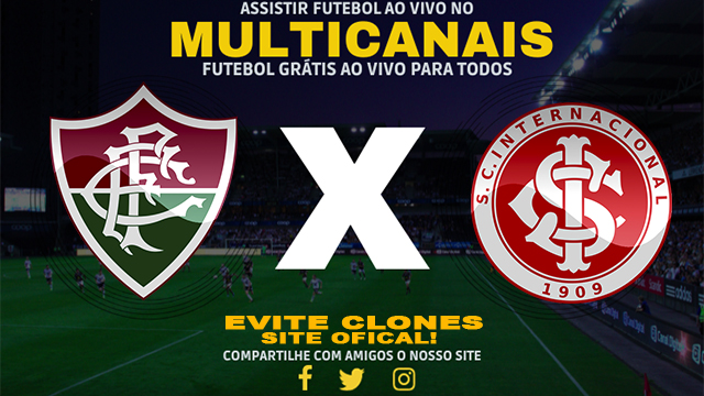 Assistir Fluminense x Internacional AO VIVO Online 04/07/2024