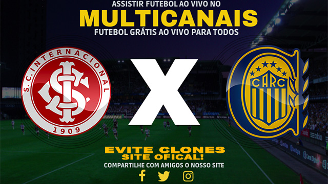 Assistir Internacional x Rosario Central ao vivo online HD Grátis 23/07/2024