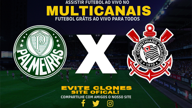 Assistir Palmeiras x Corinthians AO VIVO Online 01/07/2024