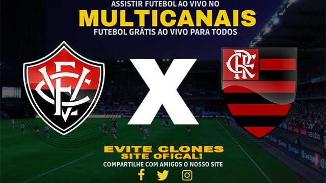 Assistir Vitória x Flamengo ao vivo online HD Grátis 24/07/2024